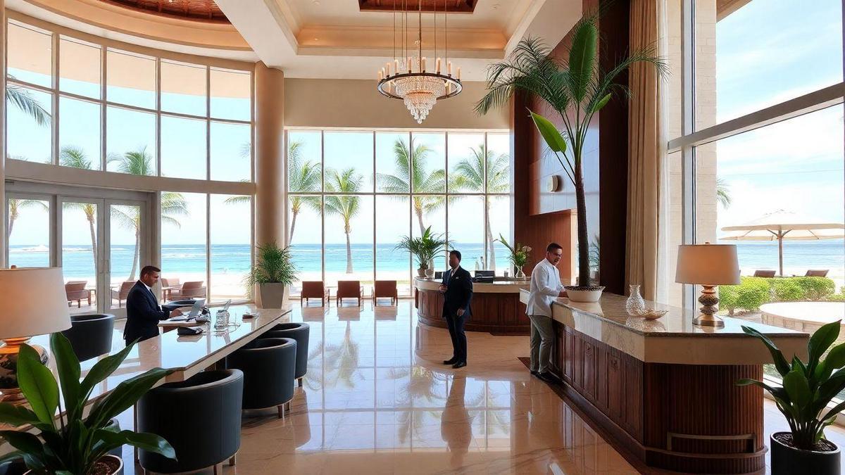 Serviços de Concierge em Resorts de Luxo